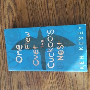 One Flew Over the Cuckoo's Nest book by: Kesey his first novel
